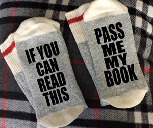 Pass Me My Book Socks