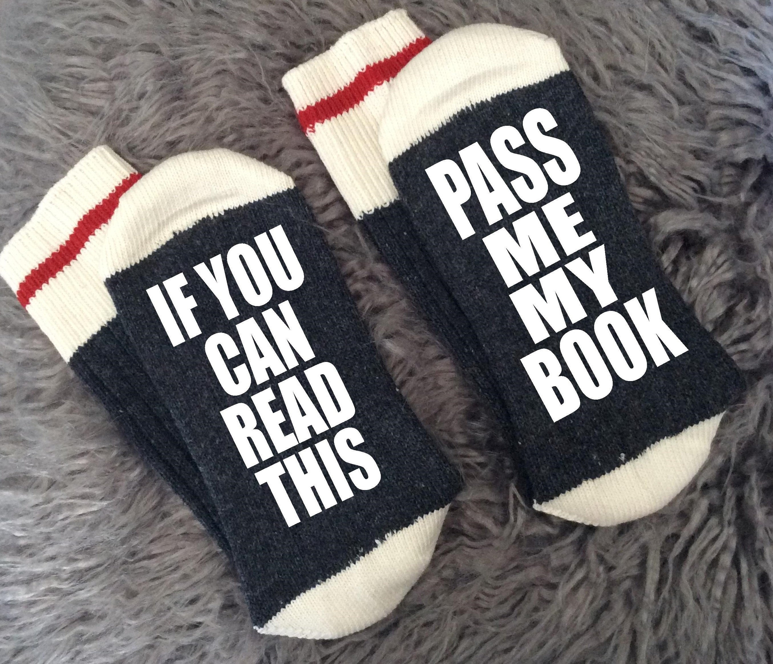 Pass Me My Book Socks