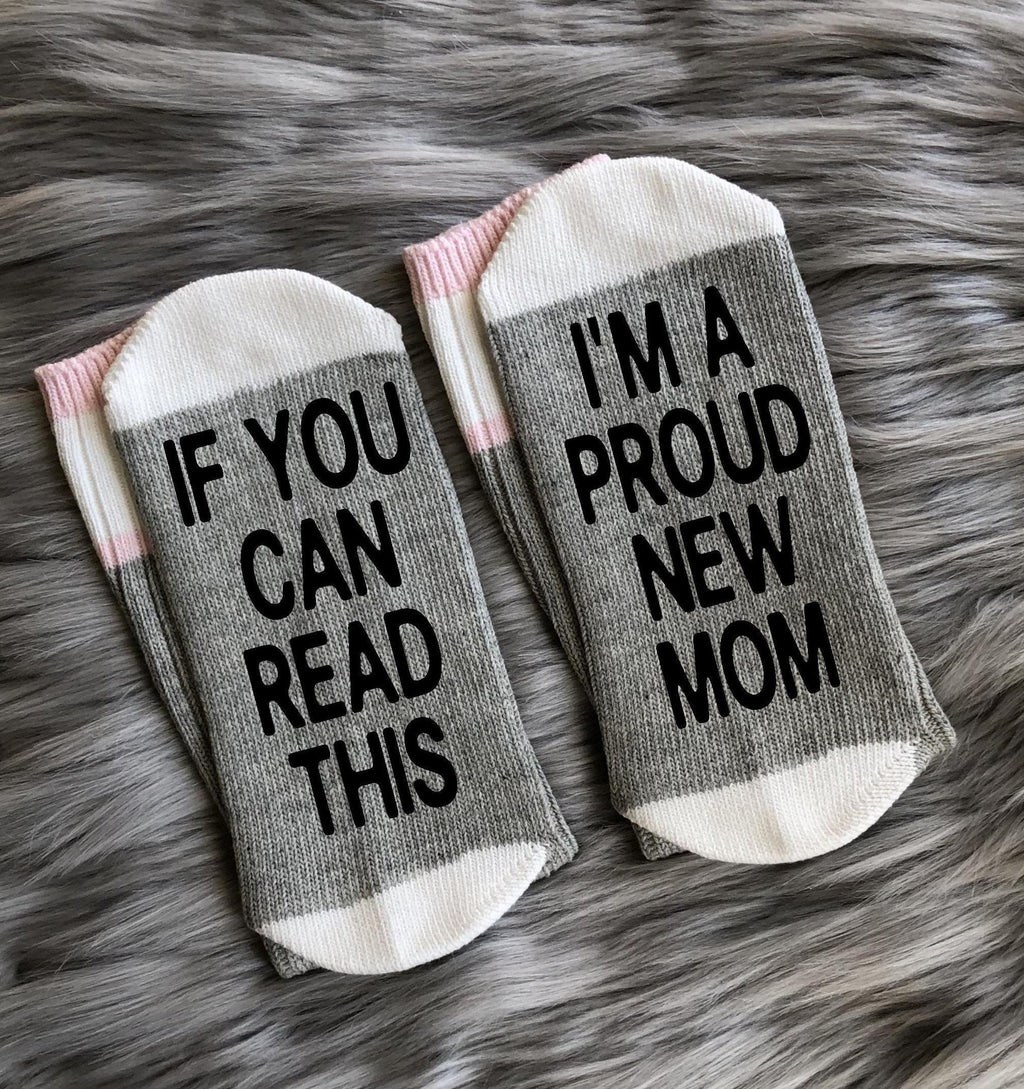 Proud New Mom Socks