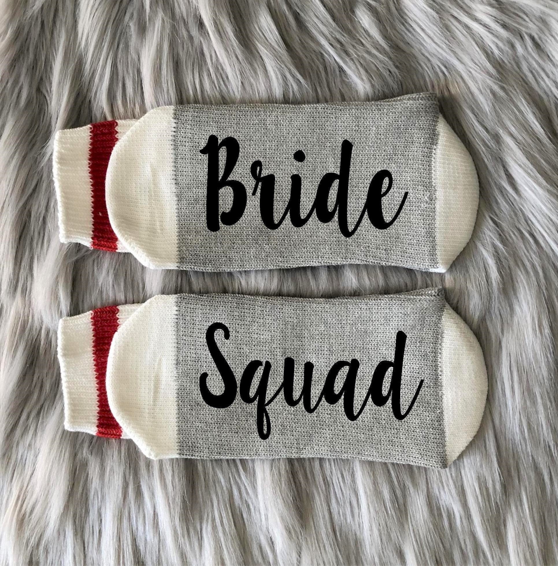 Team Bride Socks