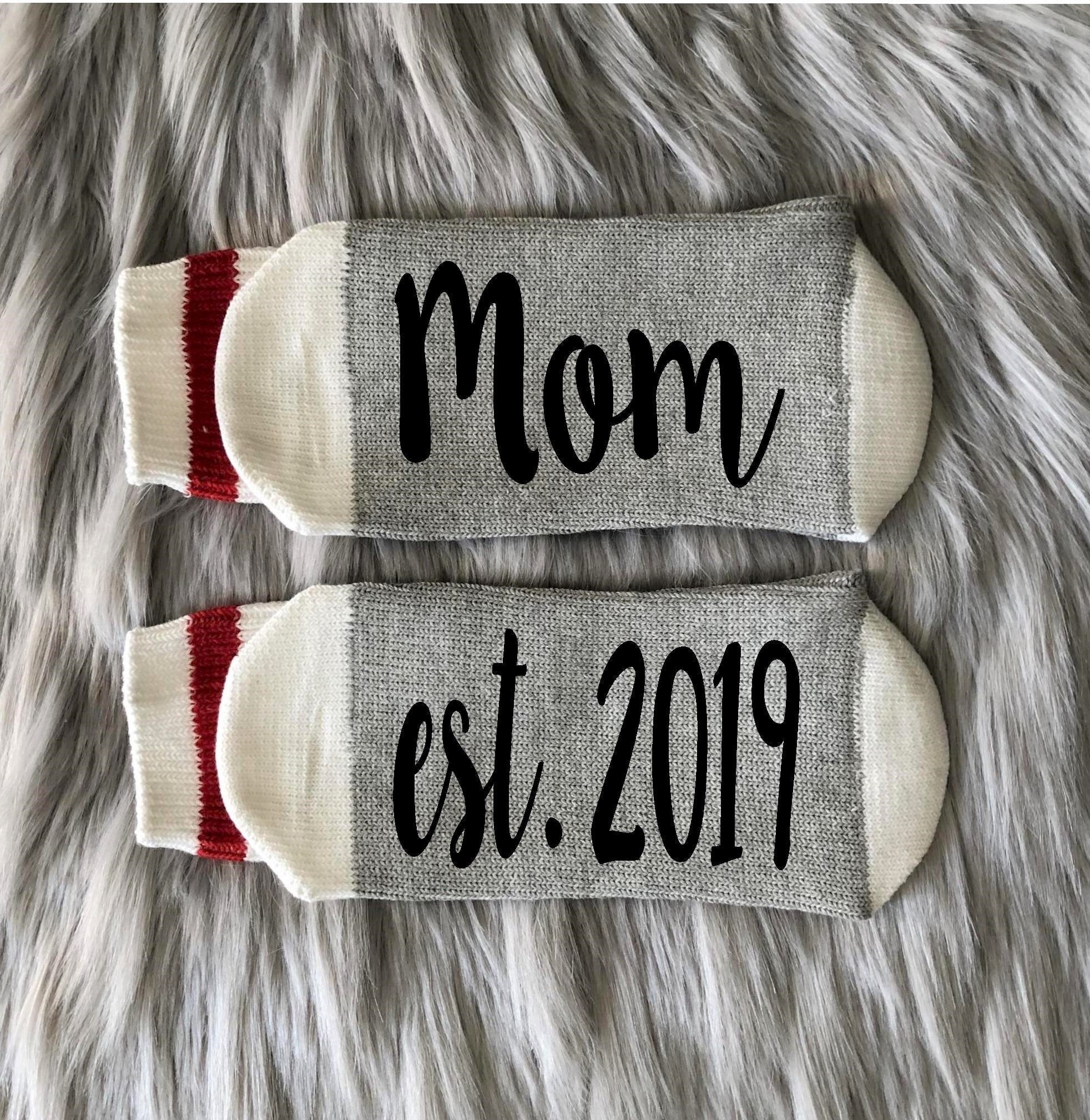 Mom est 2020 Socks