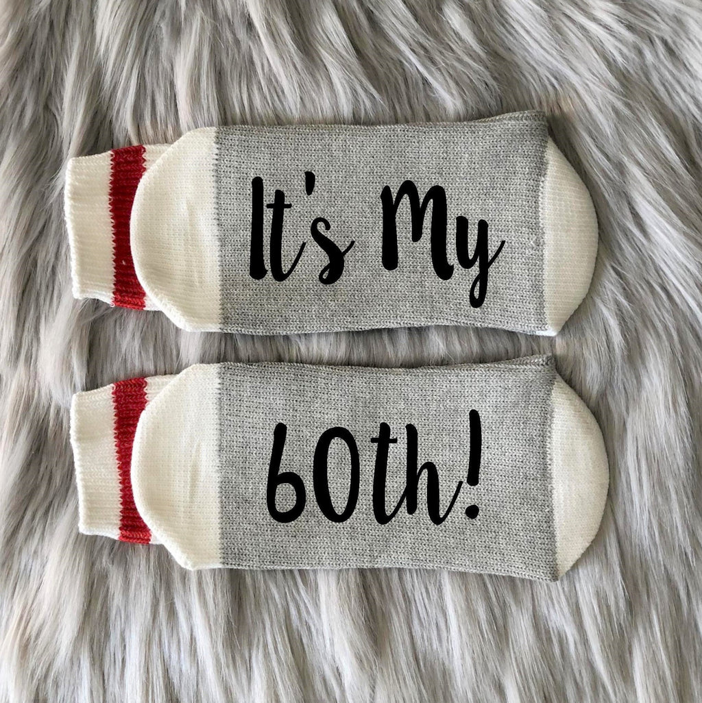 It's My 60th Socks