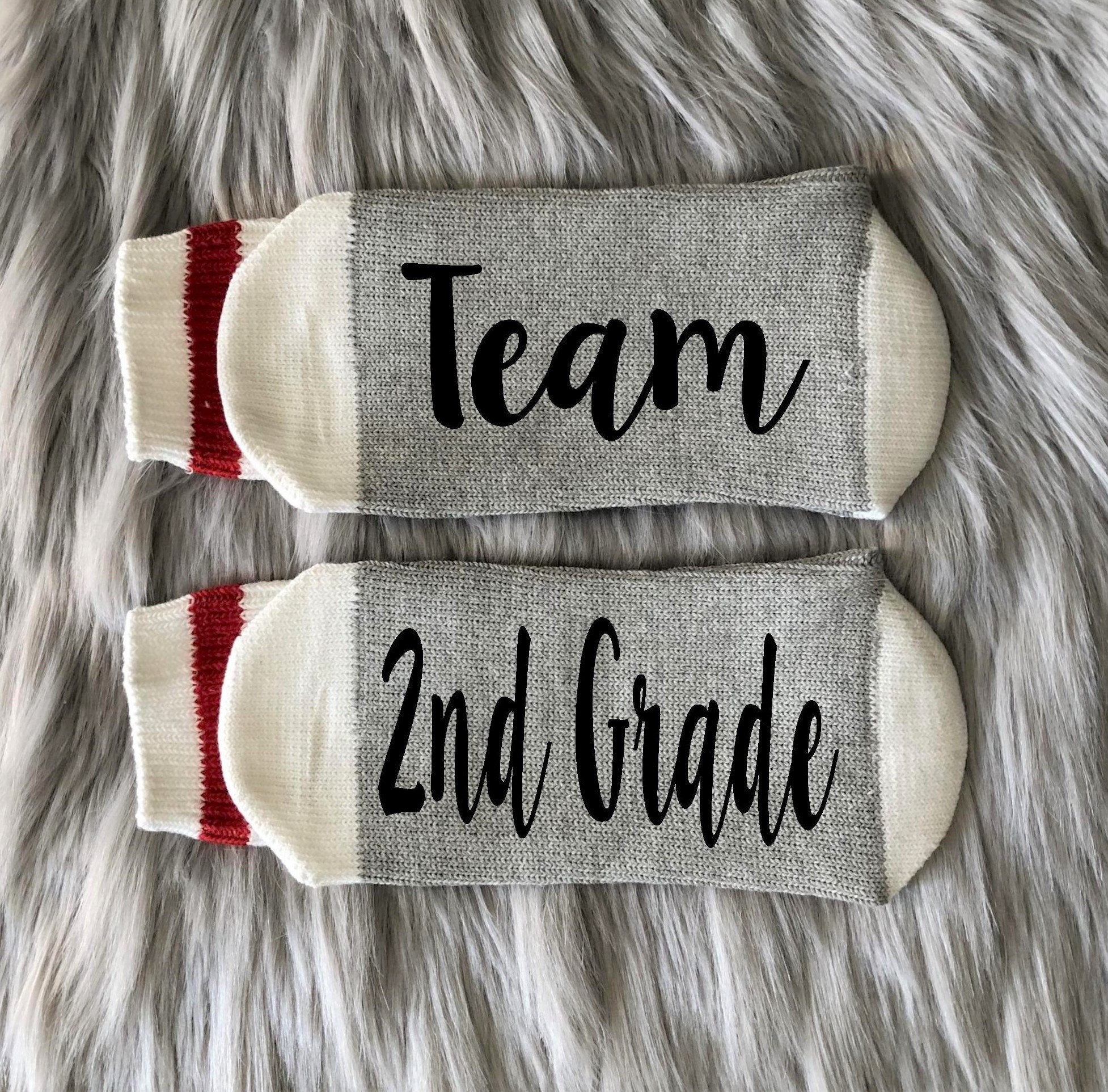 Team Kinder-Back to School-Teacher-Teacher Gifts-Teacher Appreciation-Teacher Socks-Gift for Teachers-Teacher Gift Ideas-First Day of School