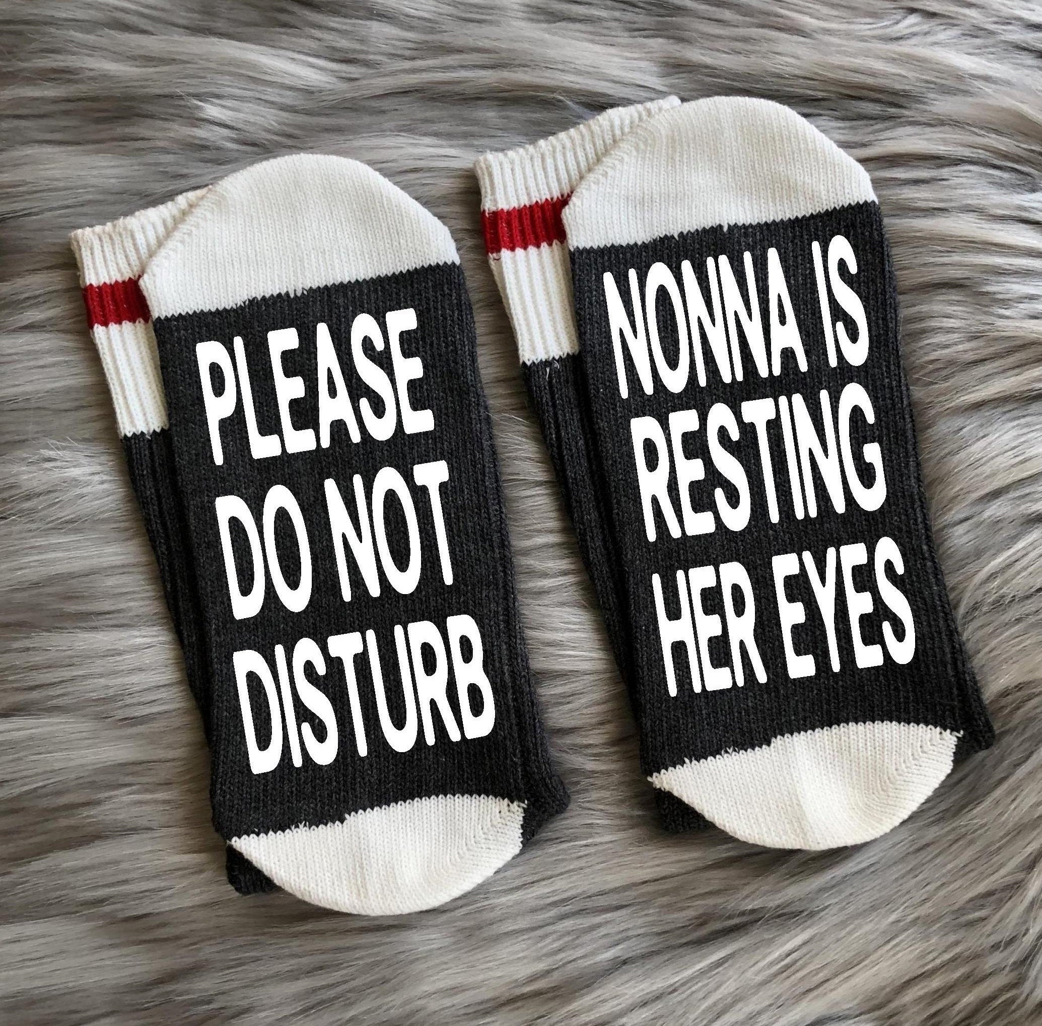 Grandma is Resting Socks