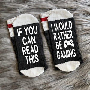 Eat Sleep Game Repeat Socks