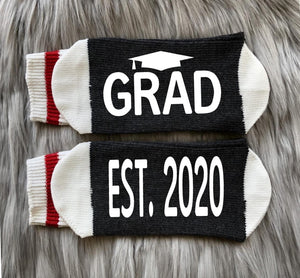 Grad est. 2020 Socks